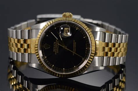 rolex date black face|Rolex Datejust 31 watch: Oystersteel .